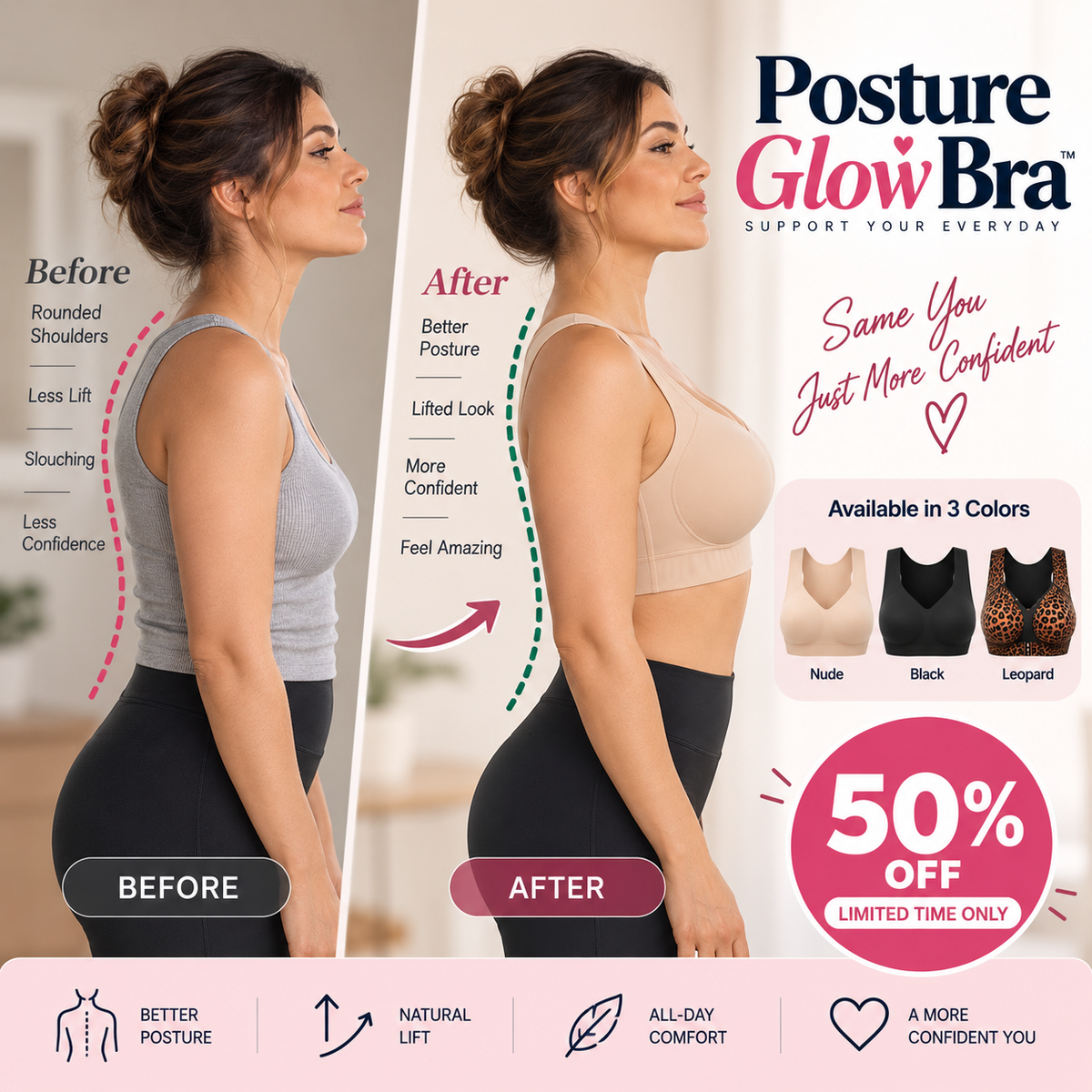 PostureGlow™ Bra